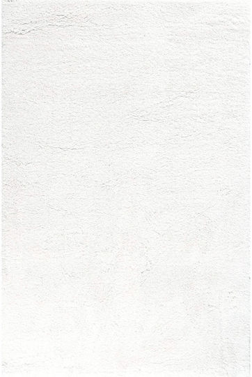 Balsan Shaggy 1001 Χαλί Ορθογώνιο White 200x290cm