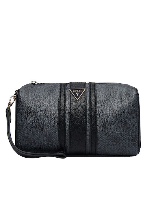 Guess 'noelle Ii' Neseser Damă Pw7572p6352-clo Clo Coal Logo