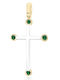 Chrilia 14K Gold Cross Without Chain