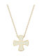 Chrilia 9K Gold Cross with Chain