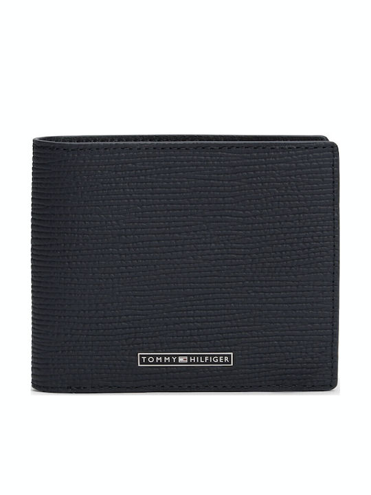 Tommy Hilfiger Saffiano Мъжки Портфейл Син