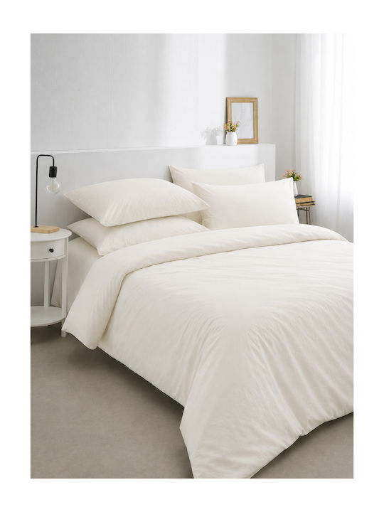 Vesta Home Lamera Σεντόνι Μονό 170x270εκ. Υπολευκο
