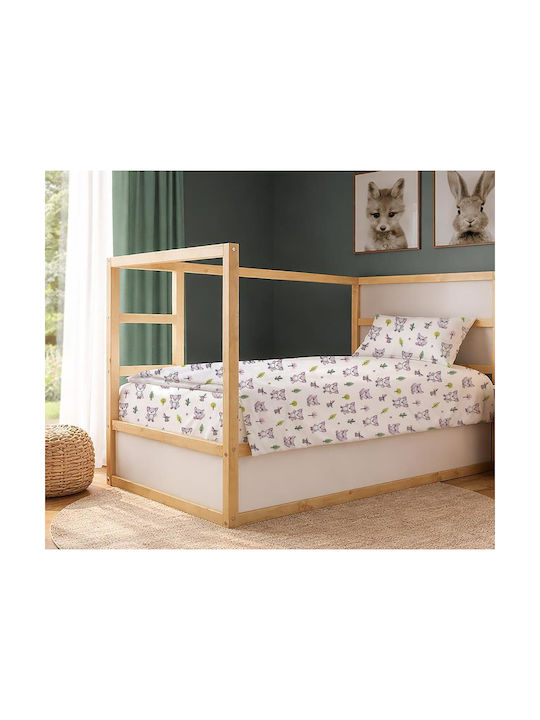 Dimcol Kids Single Duvet Set with Pillowcase Fo...
