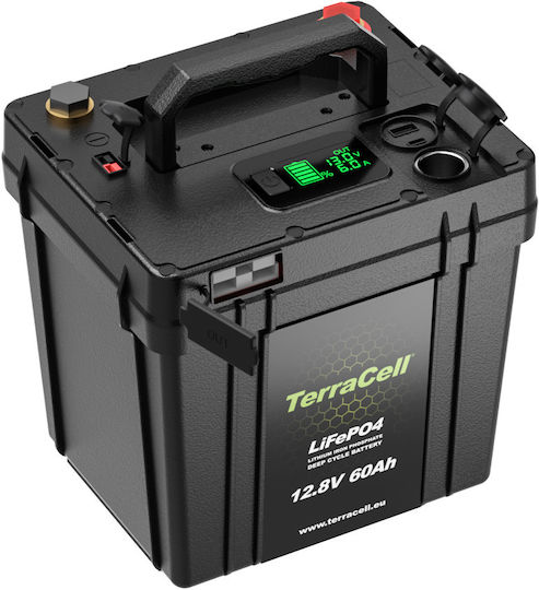 Μπαταρια Terracell Lifepo4 12.8v 60ah #agr-521