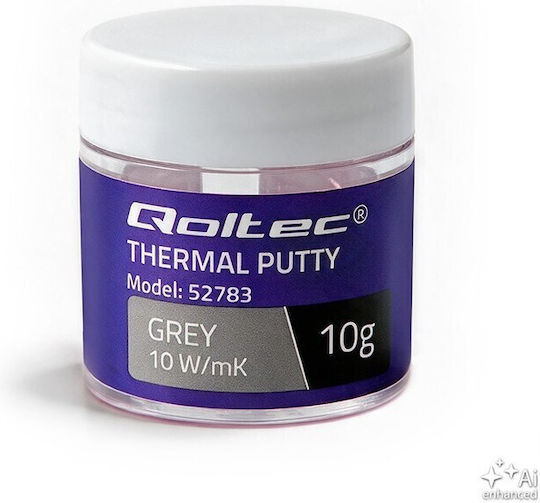 Qoltec High Thermal Conductivity Thermal Paste 10 W/m-k 10 G Gray