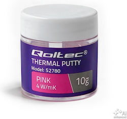 Qoltec Wärmeleitpaste mit hoher Wärmeleitfähigkeit 4 W/m-K 10 g Rosa