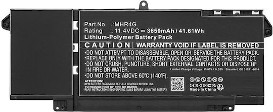 Батерия за лаптоп Coreparts Dell 41.61Wh 11.4V 3650mAh