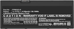 Coreparts Батерия за лаптоп Fujitsu 59.76wh 14.4v 4150mah