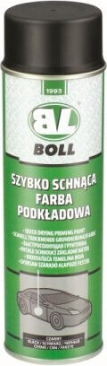 Бързосъхнещ акрилен грунд спрей 500 мл черен Boll