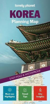 Lonely Planet Korea Planning Map - Lonely Planet Global Limited - Sheet Map, Folded
