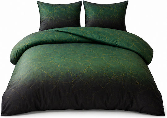 Sleeptime Set Huse Pentru Pilote 200x220cm Dublă Cu 2 Fețe De Pernă Verzi Sleeptime Set Huse Pentru Pilote 200x220cm Dublă Cu 2 Fețe De Pernă Verzi