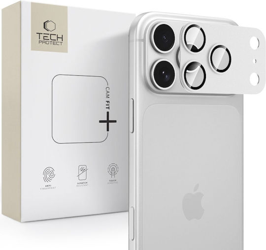 Kameraschutz Tech-Protect Camfull Fit+ iPhone 18 Pro Silber 5906302399543