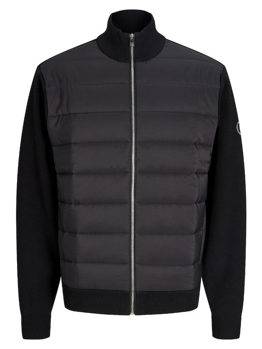 Jjtyler Herren-Strickjacke Jet Black