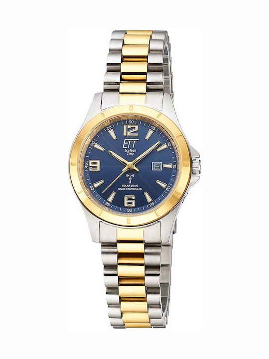 Women's Watch 32mm Solar with Silver Metal Bracelet