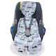 Kerstin Atmungsaktive Kinderwagenabdeckung 30 × 87 cm Blau
