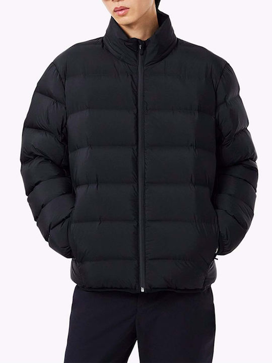 Lacoste Waterproof and Windproof Jacket Black
