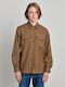 Adam Overshirt με Μακριά Μανίκια σε Κανονική Γραμμή Honey