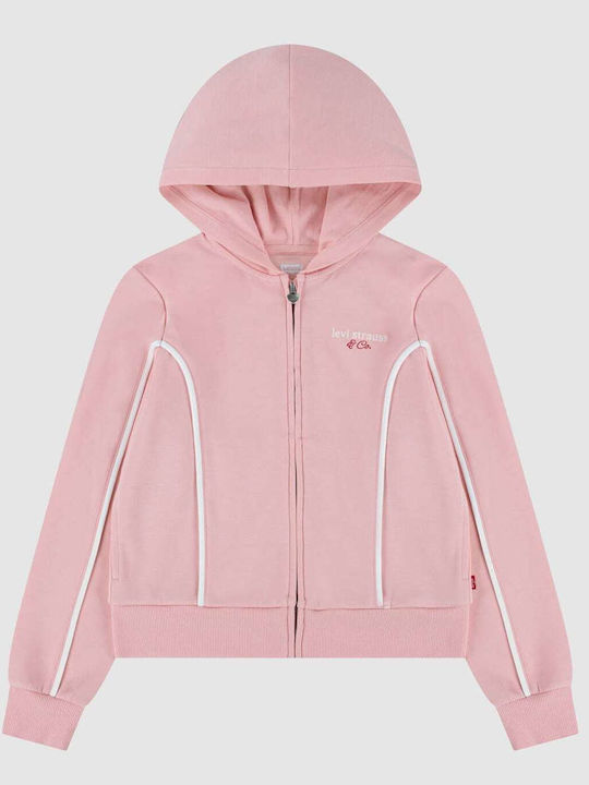 Kinder-Sweatjacke Rosa Meet Greet