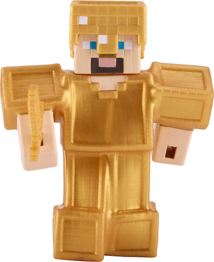 Moose Toys Minecraft S4 Gold Armor Steve Goo Jit Zu