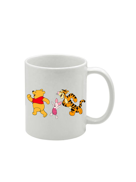 Λευκή Κούπα Winnie Pooh