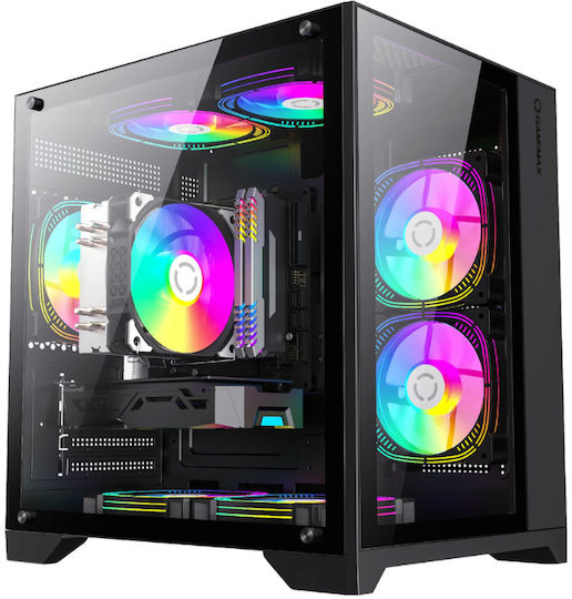 Vengeance NightOps-V8 Desktop PC (Ryzen 7-5700X/16GB DDR4/512GB SSD/Radeon RX 580/No OS)