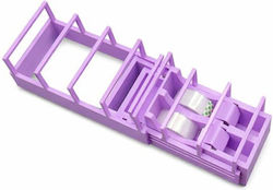 Tape Dispenser Flippy Tape Holder Office School Plastic 15.5 X 7.7 X 7.4 Cm Purple