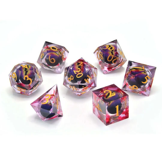 Visions Void Floating Eye Rpg Dice Set