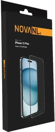 Novanl Glassprotector Ultra Soft Soft Edge Iphone 15 Plus Iphone 16 Plus