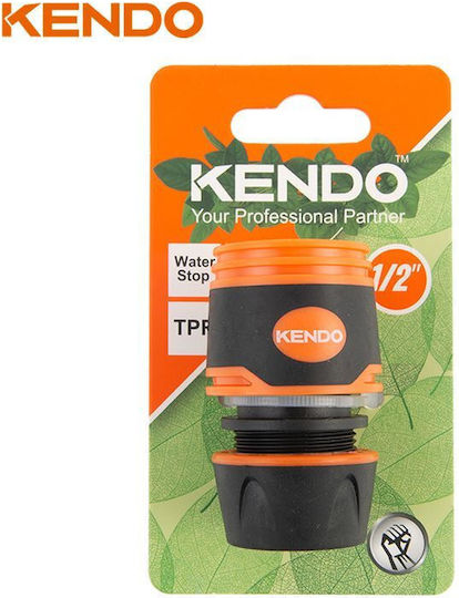 Kendo 60632 Sicherheits-Schnellkupplung für Gartenschlauch 1/2"