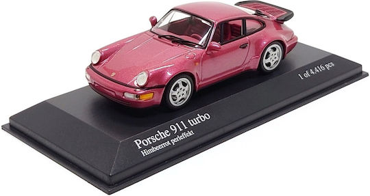 1/43 Porsche 911 Turbo 1990 Red Metallic