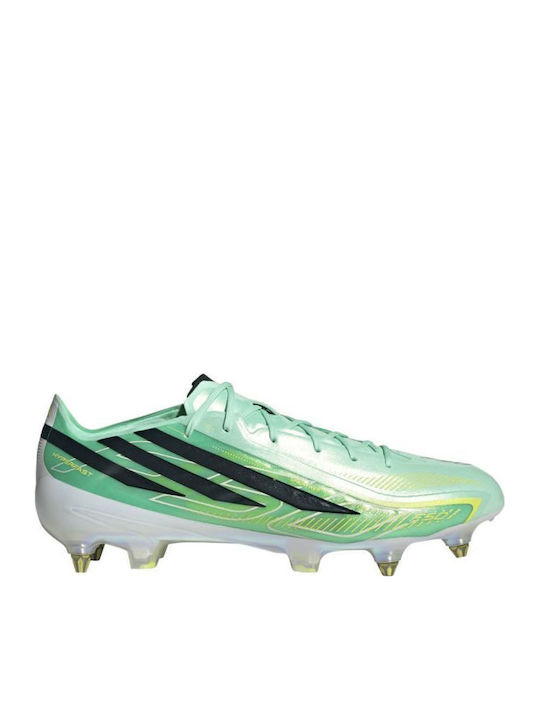 adidas F50 Hyperfast Elite Soft Ground SG Football Shoes with Cleats Green adidas F50 Hyperfast Elite Soft Ground SG Football Shoes with Cleats Green