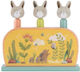 Moulin Roty Ζωάκι Pop-up Λαγουδάκια από Ξύλο