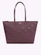 Damen-Shopper in Burgunderrot