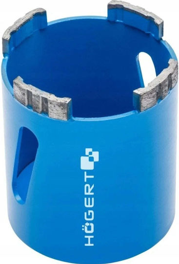 Högert Technik Dry-Cutting Hole Saw with a Diameter from 70mm to 110mm for Concrete and Brick