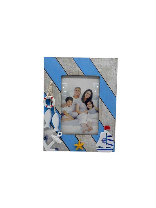 Ramă Foto din Plastic cu Ramă Multicoloră 2 Bucăți