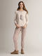 Infiore Winter Women's Beige Pyjama Set