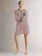 Infiore Winter Women's Pink Nightgown