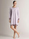 Infiore Winter Women's Nightgown Lilac