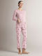 Infiore Winter Women's Pink Pajama Set