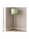 Floor Lamp with E27 Bulb Holder Green Neon