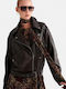 Γυναικείο Biker Jacket Καφέ
