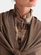 attrattivo Damenhalstuch Braun
