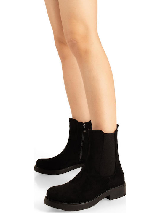 The Shoemart Wildleder Damen Chelsea-Stiefelett...