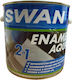 Minos Spray Enamel Aqua Varnish Paint 2.5lt White Glossy