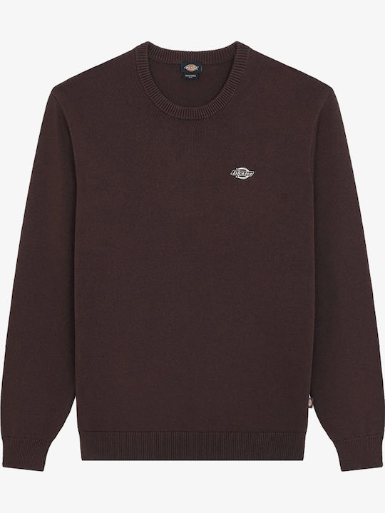 Dickies Summerdale Long Sleeve Sweater Chocolat...