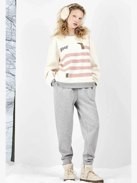 Gisela Winter Women's Pyjama Set White