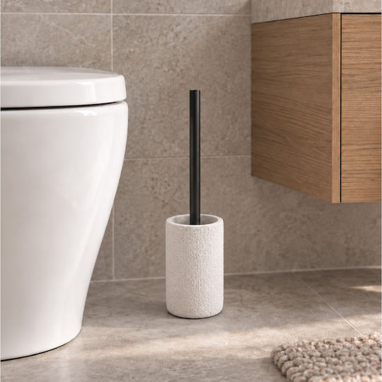 Douceur d'Intérieur Spa WC-Bürste aus Weißem Kunststoff