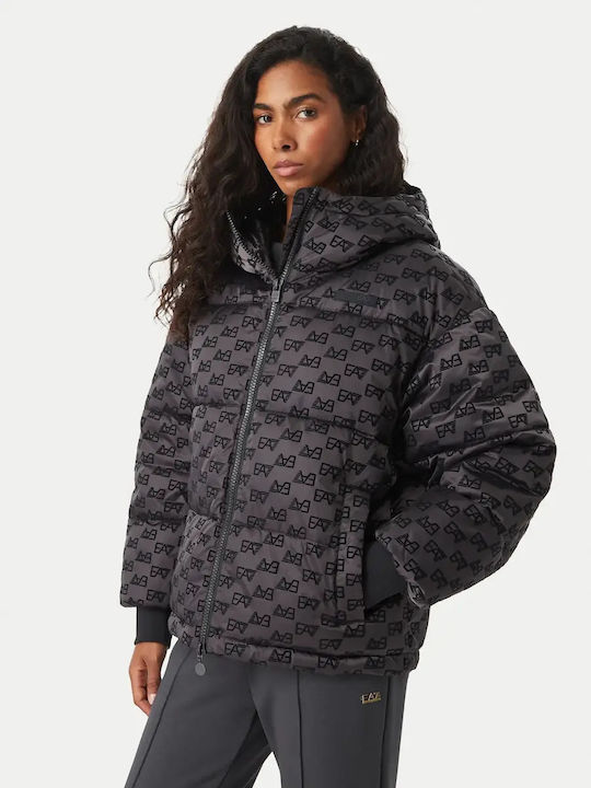 Emporio Armani Women's Winter Jacket Anthracite