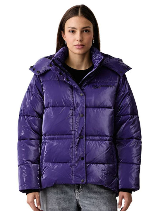 Karl Lagerfeld Γυναικείο Puffer Μπουφάν για Χει...