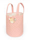 Little Dutch Children’s Fabric Storage Basket Blooming Pink 35x35x45cm